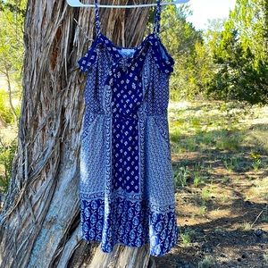 Spaghetti strap bandana dress. Maurices. XL. Adjustable Straps. Good Condition.